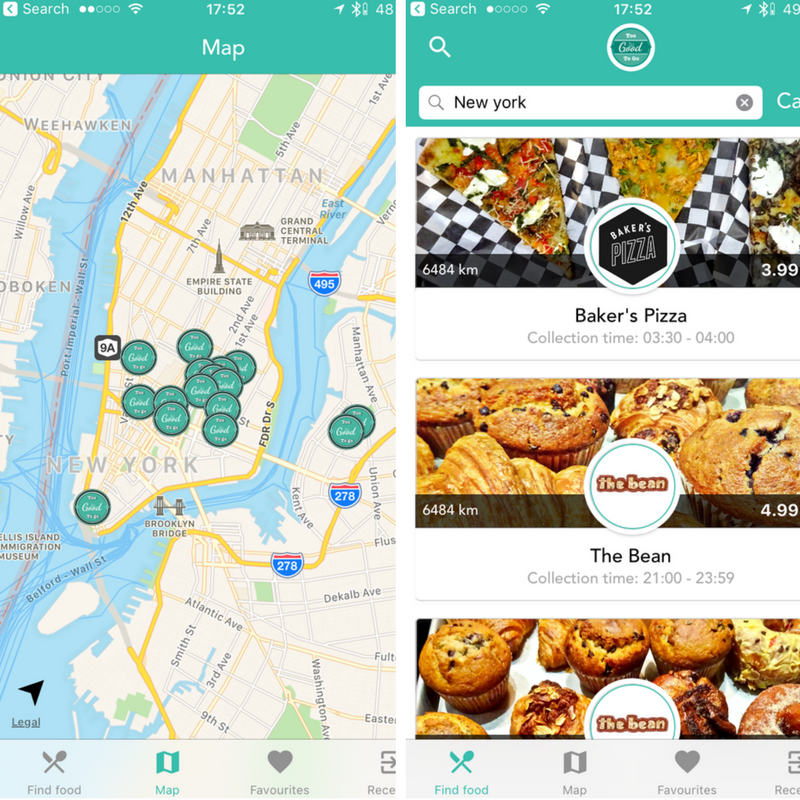 Top 8 free mobile food apps